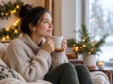 Cozy Winter Window Moment